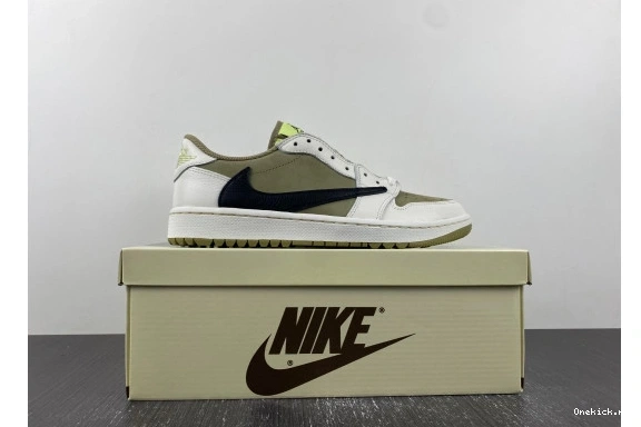 FZ3124-200 Olive 112 ModernLook Low Retro Neutral Golf Jordan Scott 1 Travis 0610